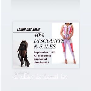 Labor Day sale on everything